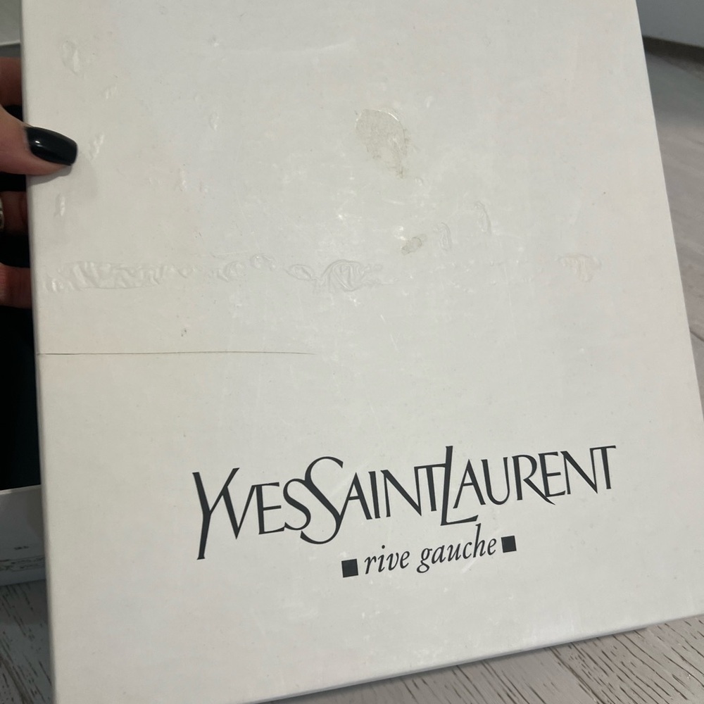 YSL tribute eggplant color 38 1/2 with box I paid $798 - Picture 2 of 8